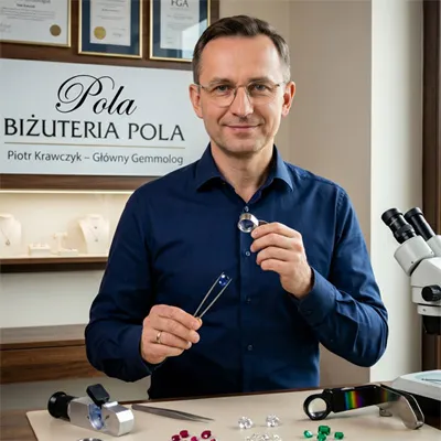 Piotr Krawczyk Ekspert Gemmolog Biżuteria Pola